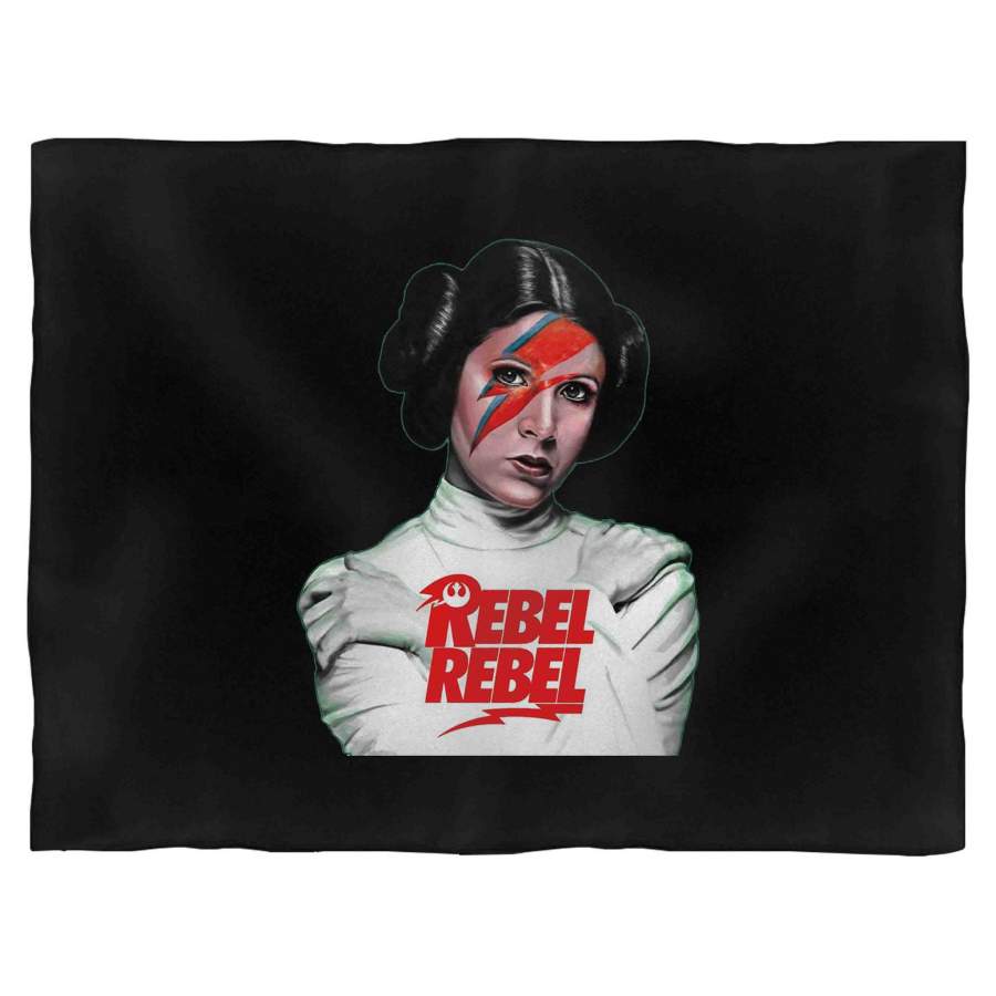 Princess Leia Rebel Rebel Inspired David Bowie Iconic Lightning Bolt Face Painti …