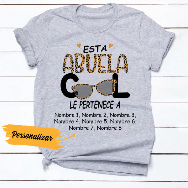 Cool Grandma Spanish Abuela Belongs T Shirt