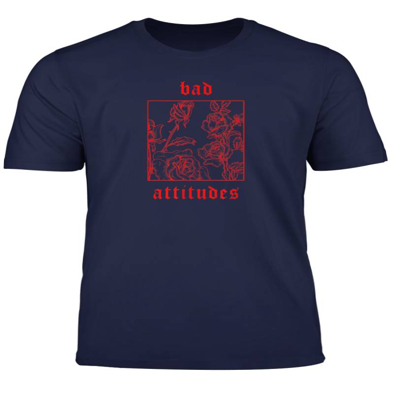 Bad Attitudes Roses Aesthetic Clothing Soft Grunge Women Men T Shirt