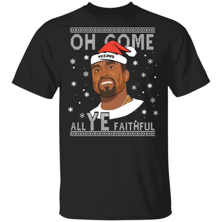Kanye West Oh Come All Ye Faithful Christmas Sweater