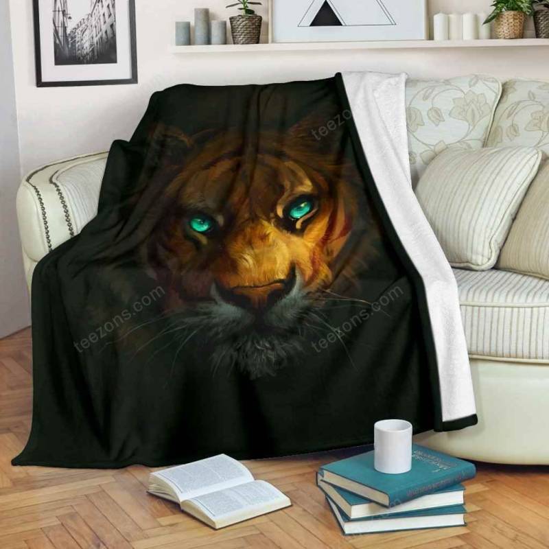 Tigers Fleece Blanket