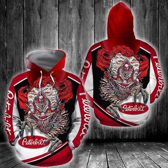 Peterbilt 3D Ful Printed High Quality Pullover Hoodie