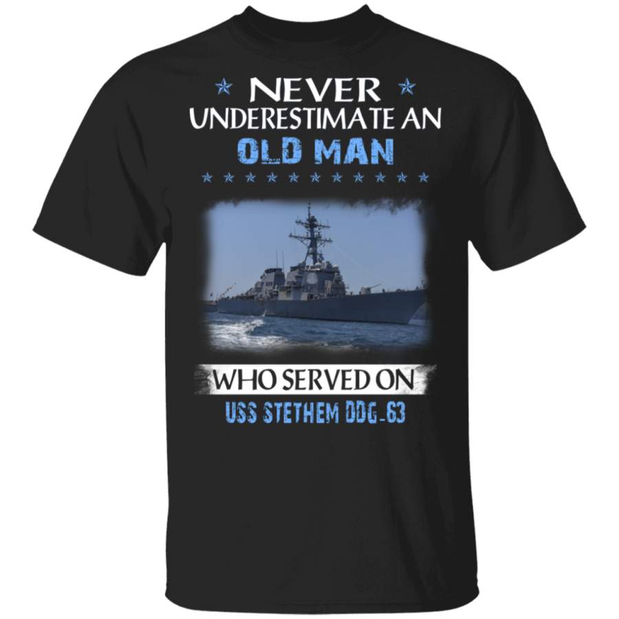 USS Stethem DDG-63 Veterans Day Christmas Gift T-Shirt