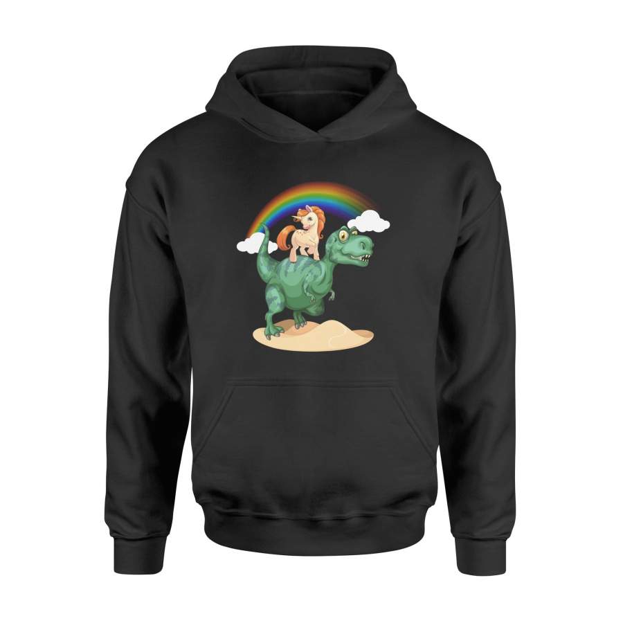 Unicorn And Dinosaur Hoodie