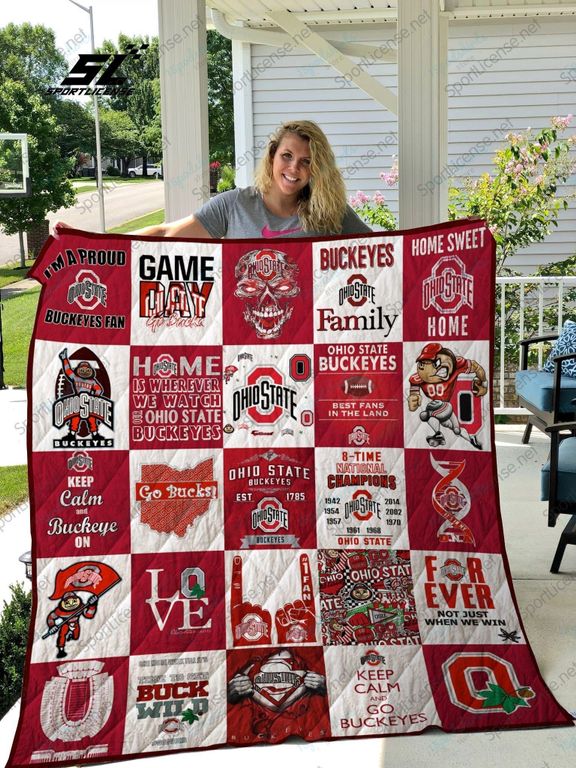 Ohio State Buckeyes Quilt 02 – Ride Clothing Shop