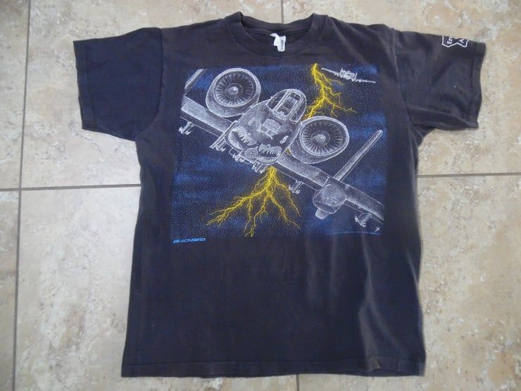 Vintage Military A 10 Thunderbolt Shirt