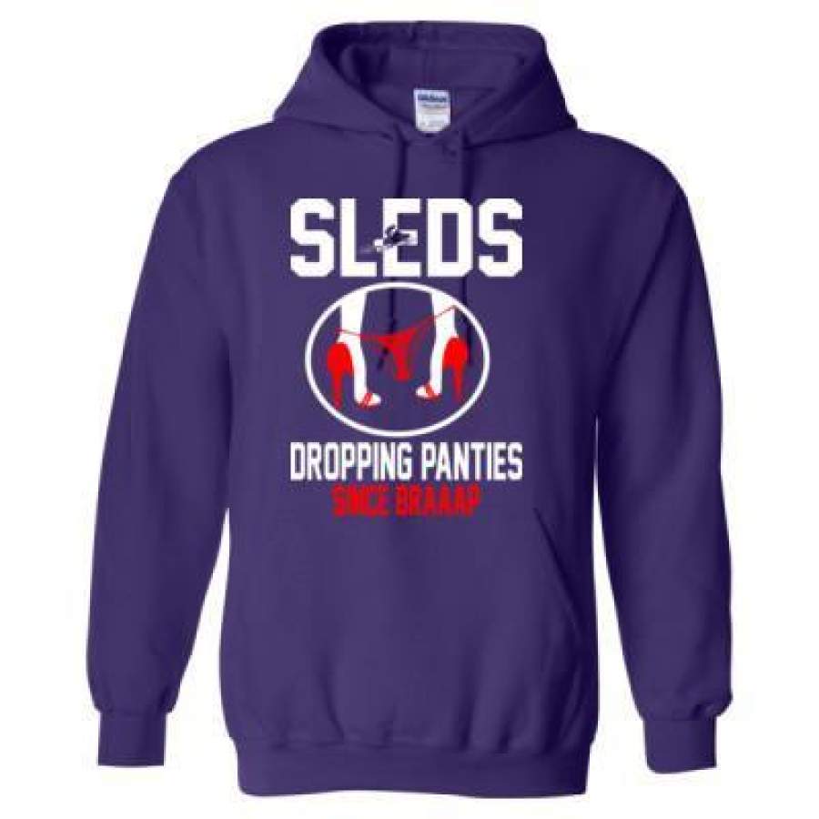 AGR Sleds Dropping Panties Since Braaap Snowmobile – Heavy Blend™ Hooded Sweatshirt