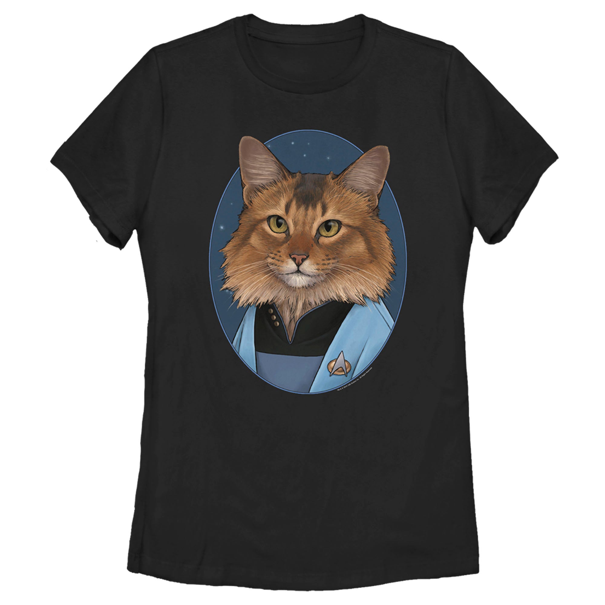 Women’S Star Trek: The Next Generation Doctor Beverly Crusher Cat T-Shirt