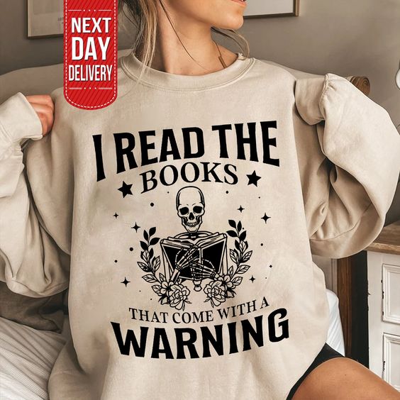 Spicy Book Lover Sweatshirt, Smut Reader Gift, Book Lover Gift, Booktrovert Gift, Book Shirt, Bookish Shirt, Introvert Sweatshirt