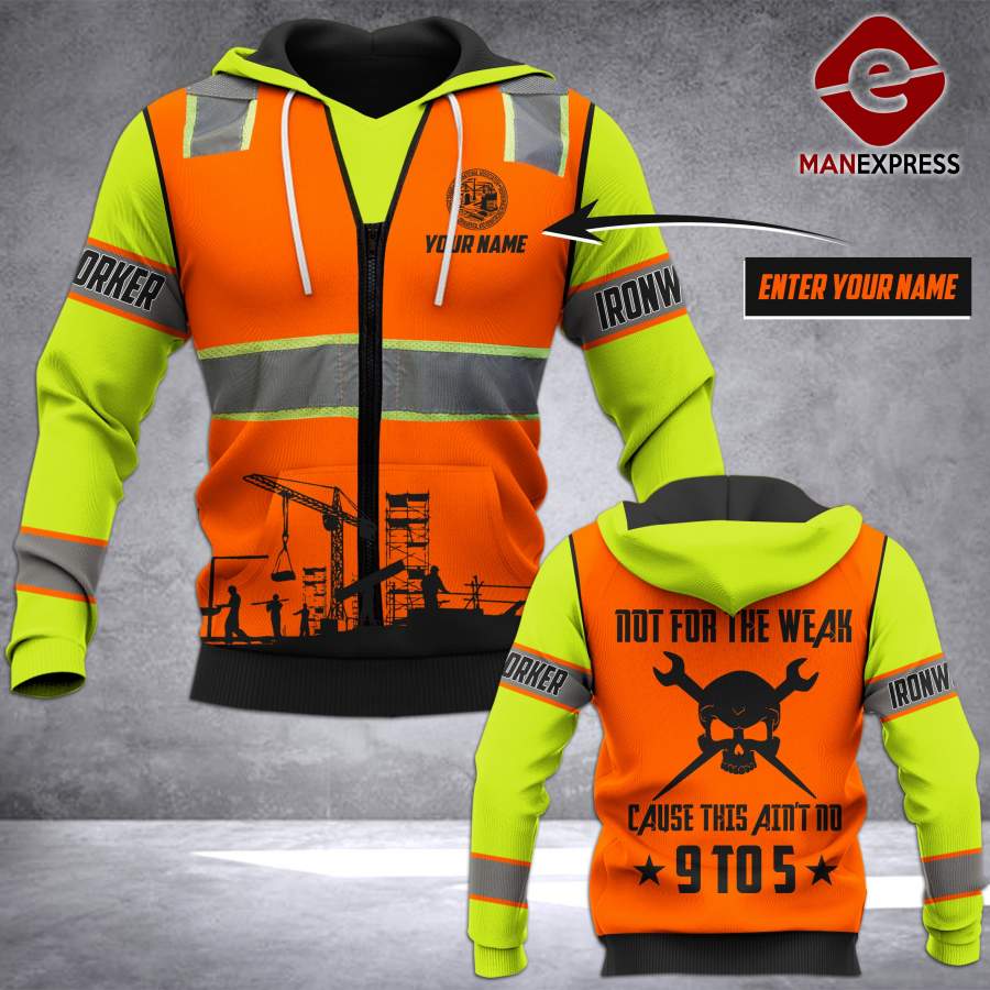 VH CUSTOMIZE IRONWORKER – hoodie 3D ALL OVER PRINT 1111 PDT