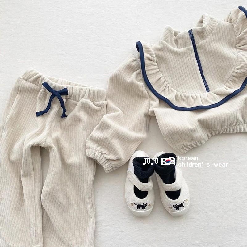 2022 Baby Girl Spring Autumn Casual Clothing Set Sweatshirts Jackets+long Pants,kids Children Pant Suit Clothes alx