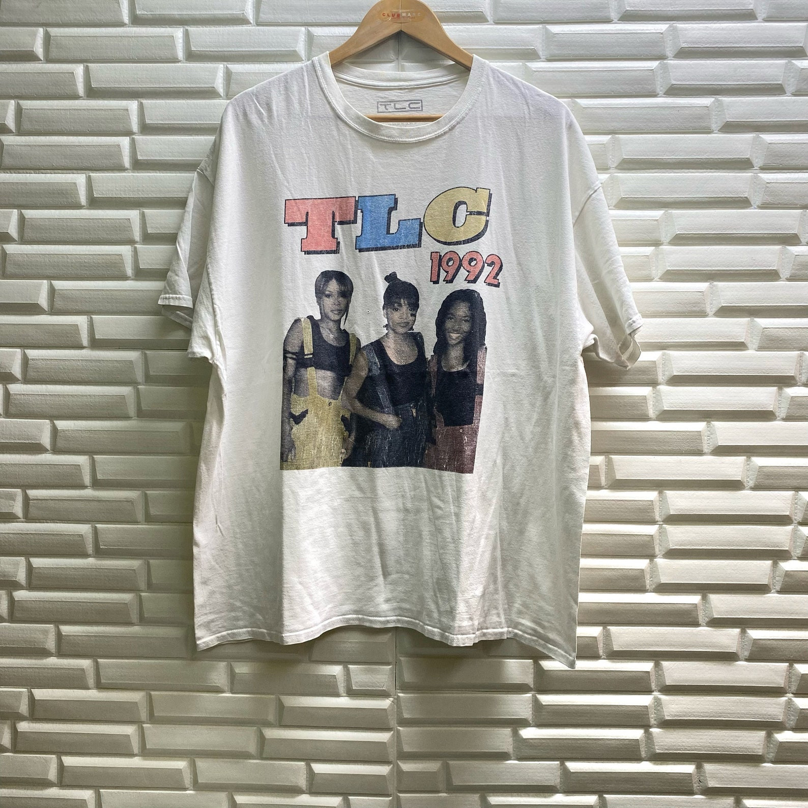 Vintage Tlc 1992 American Girl Group T Boz Rb Pop Hip Hop Album Tour Concert Music Artist Rap Band Top Tees Tshirt Xx