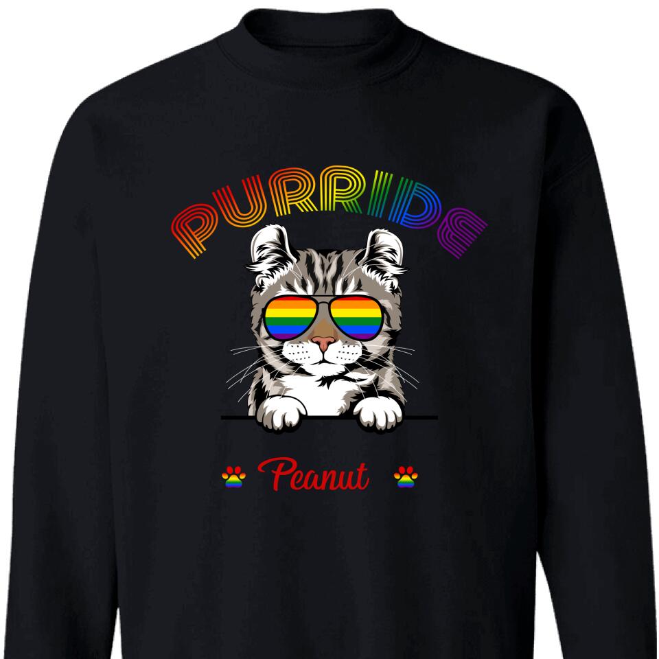 Personalized Cat Purride Sweatshirt – Trending Personalized