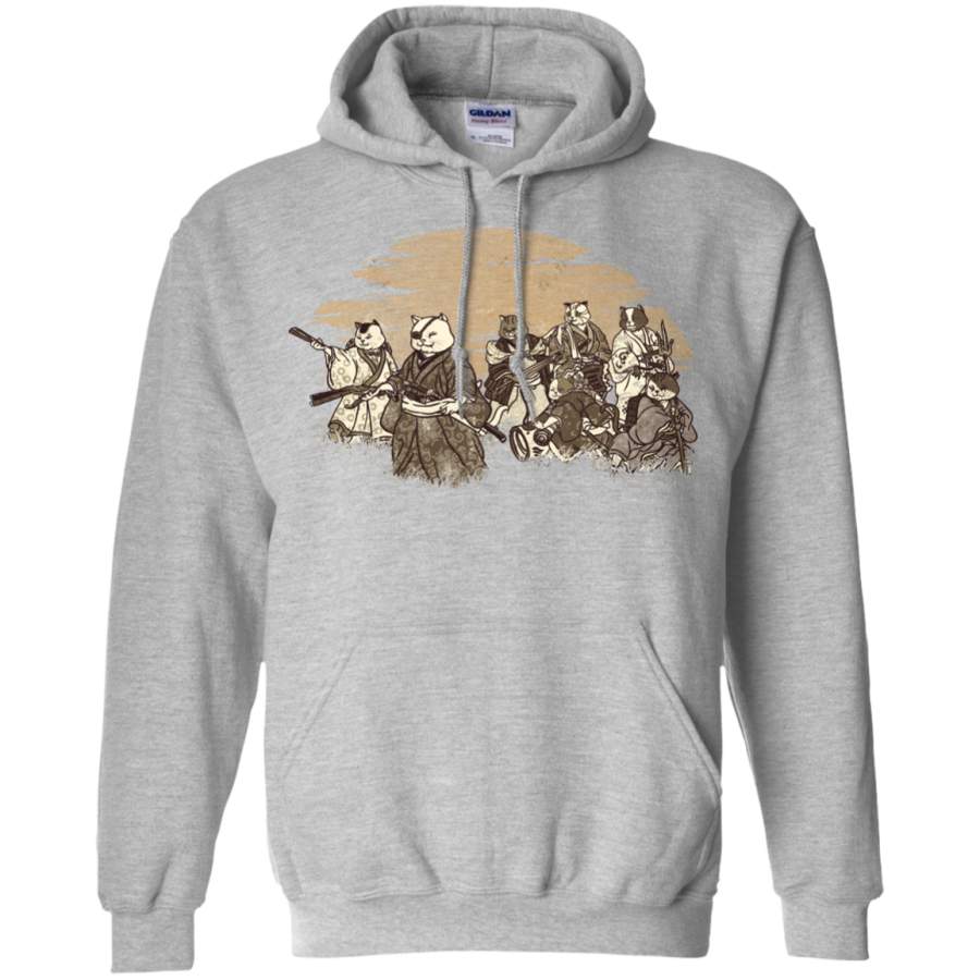 AGR Seven Samurai Cat Sweatshirt T-Shirt & Hoodie