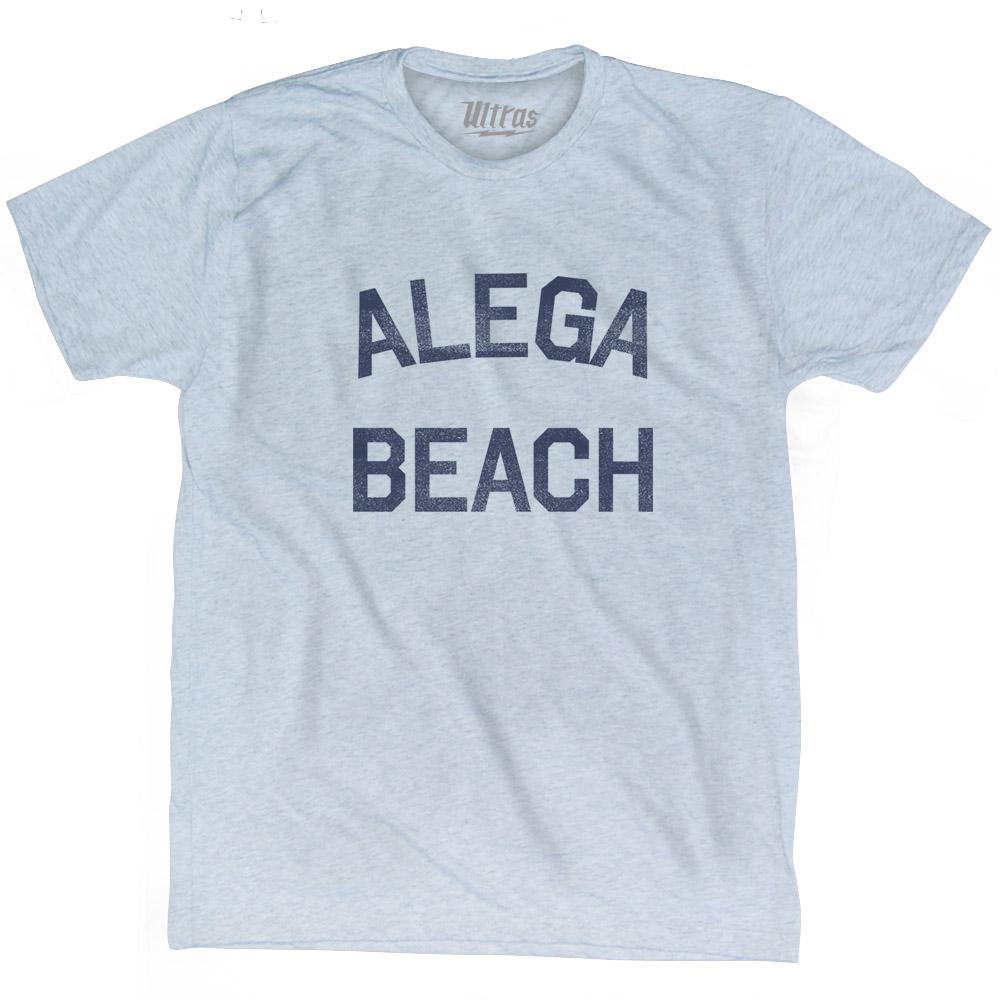 American Samoa Alega Beach Adult Tri-Blend Vintage T-shirt