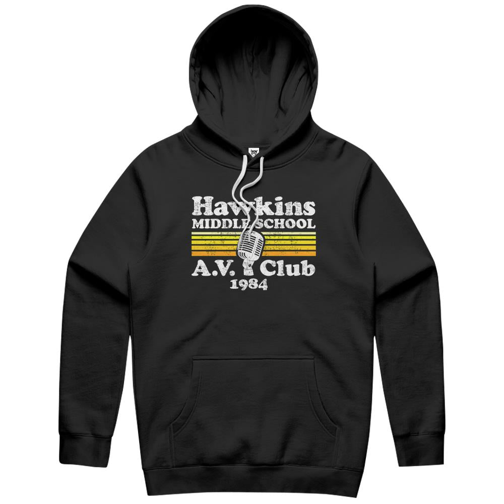 Hawkins Middle School A.V. Club Hoodie