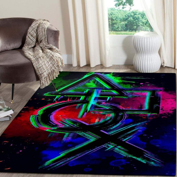 PlayStation Play Game Area Rug – Gaming Home Decor – HomeBeautyUS 8