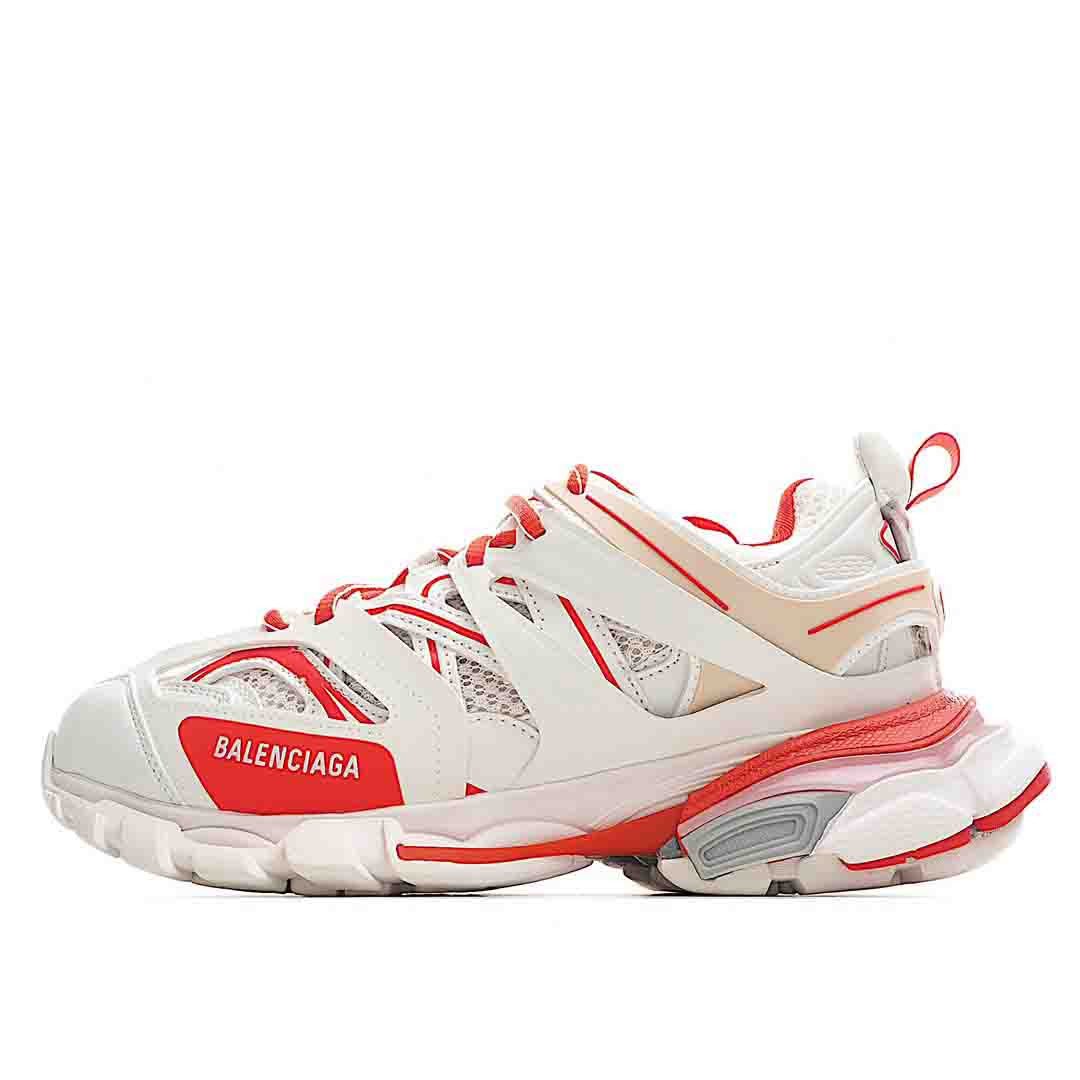 Balenciaga Track Sneaker In WhiteRed Shoes Sneakers SNK344428681