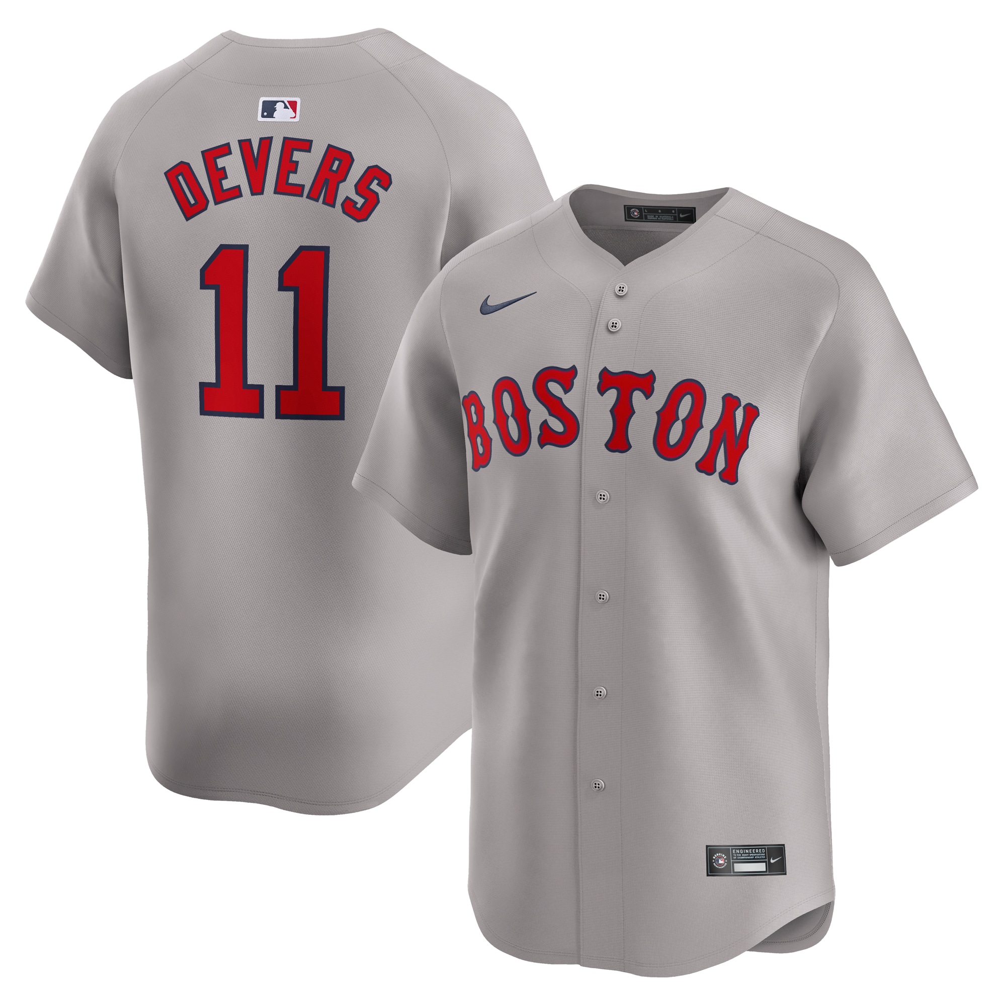 Rafael Devers Boston Red Sox Away Limited Player Jersey – Gray