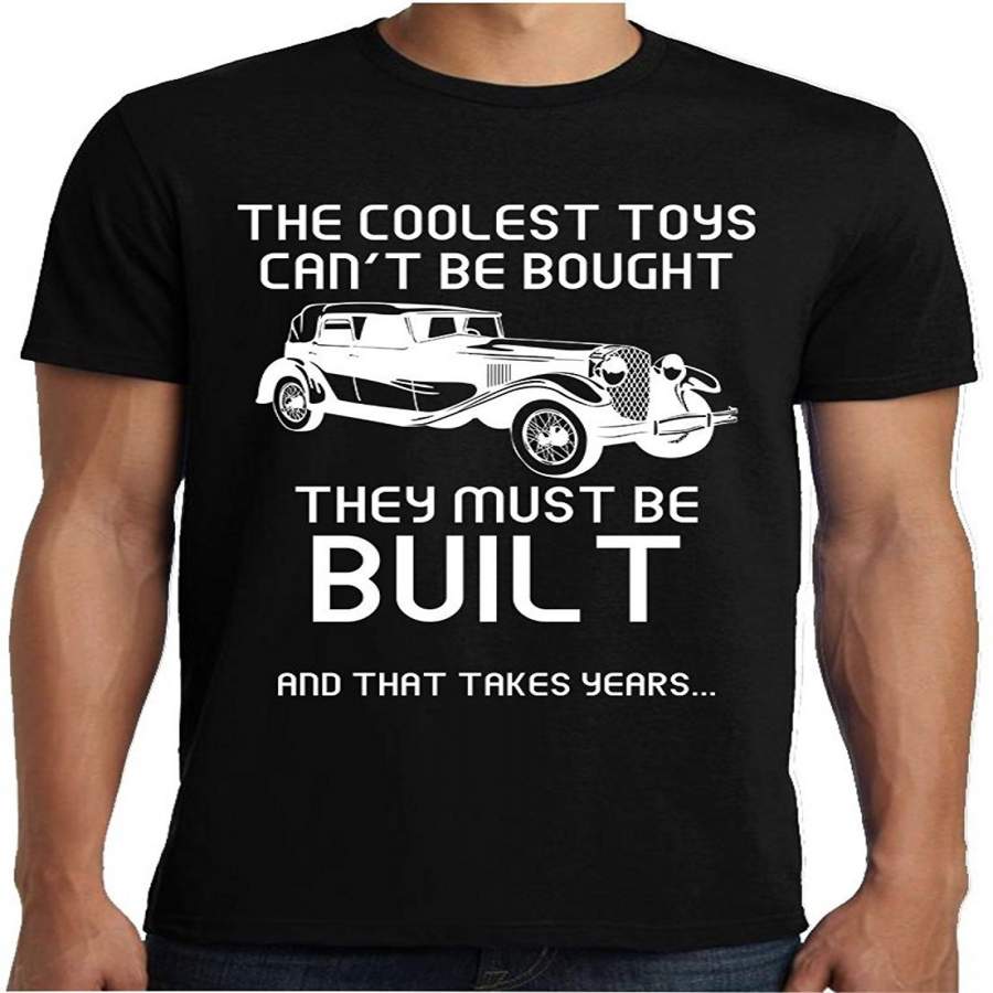 Superpraise Coolest Toys Vintage Cars Collectors Hobbyists Lifestyle Statement Logo T Shirt Slogan T-Shirt Men T-Shirt