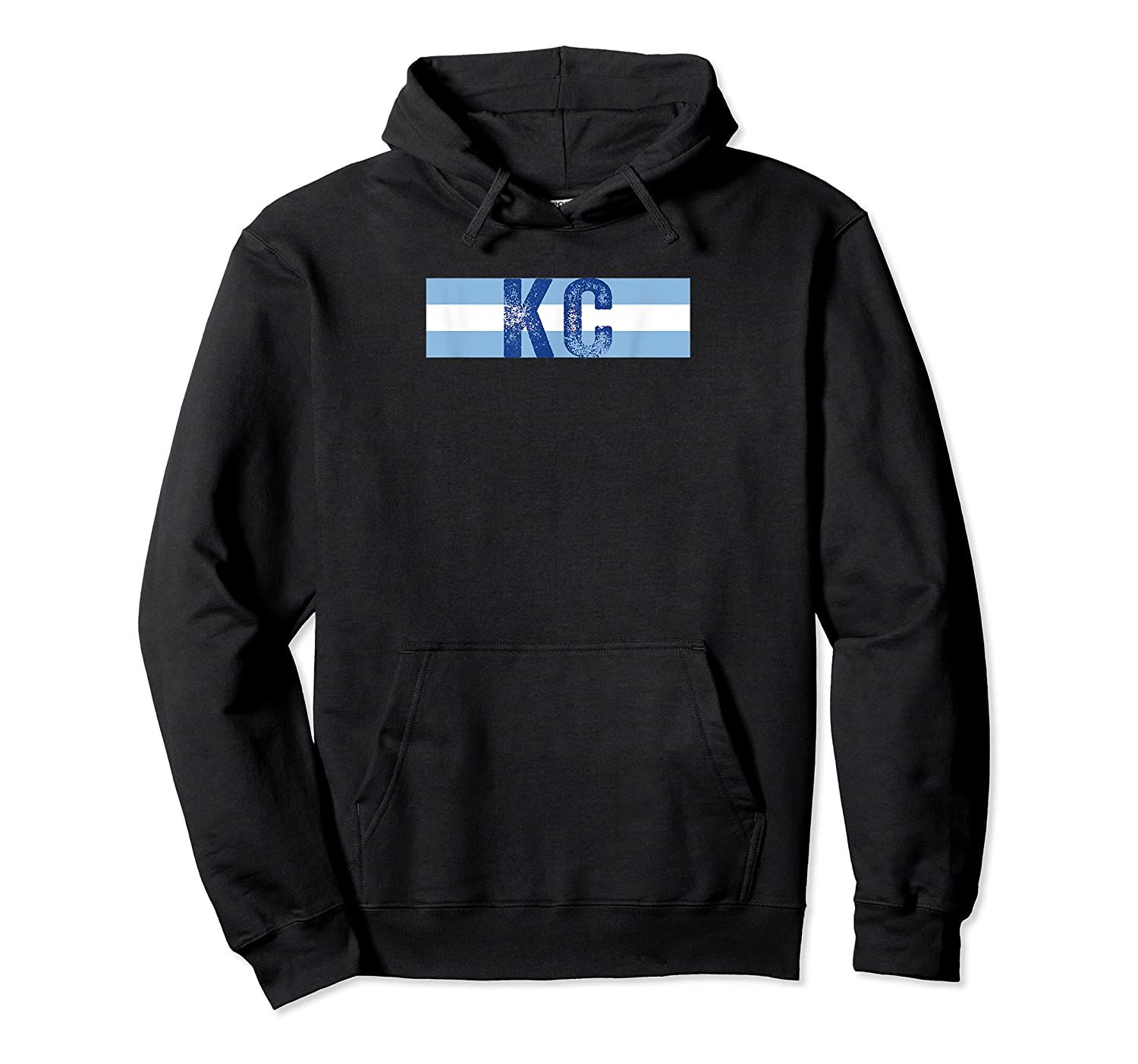 KC Royal Blue Kansas CIty Baby Blue Vintage Kc stripes Pullover Hoodie, T-Shirt, Sweatshirt