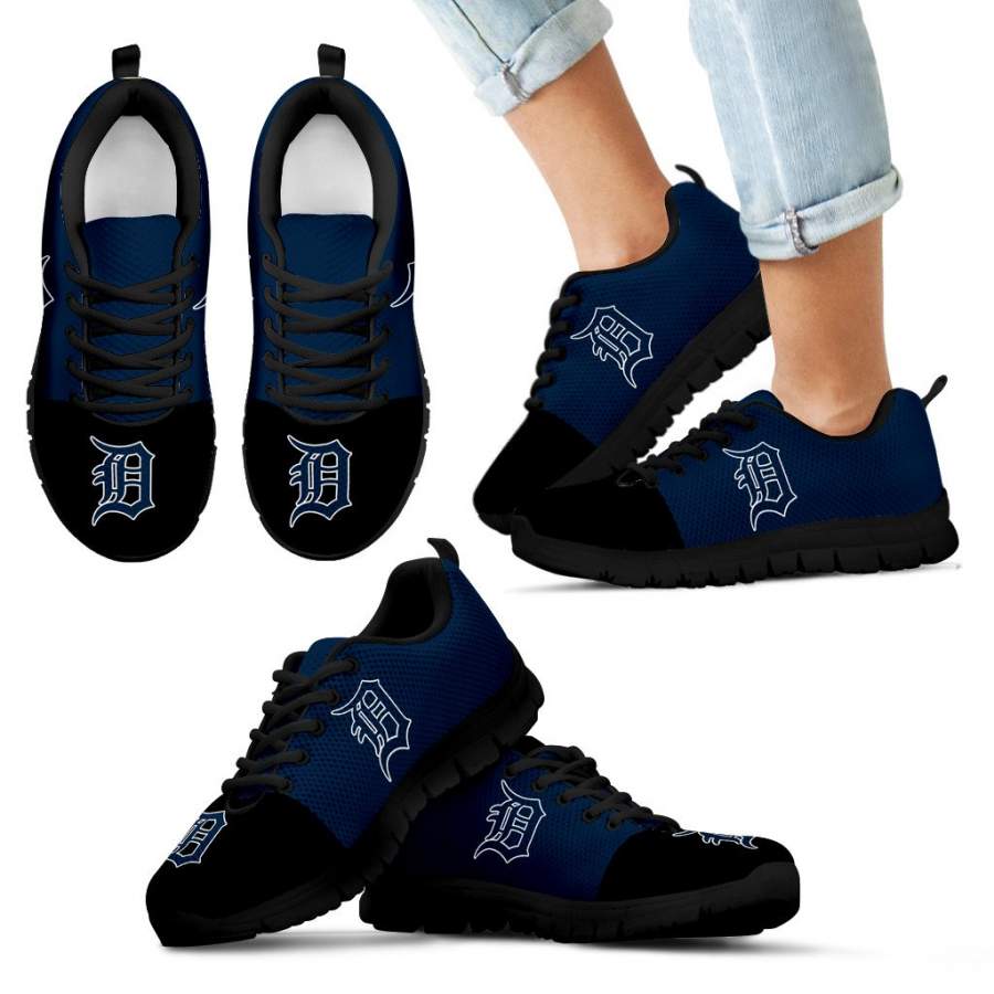 Two Colors Aparted Detroit Tigers Sneakers