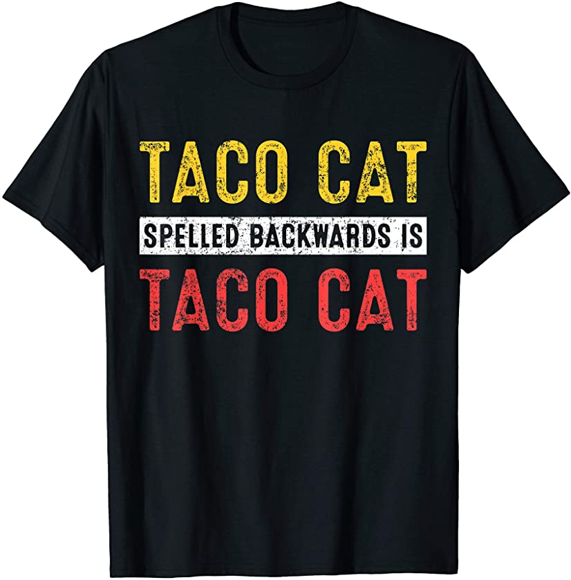 Taco Cat Funny Cat Kitten Owner Cinco De Mayo Vintage Gift T-Shirt