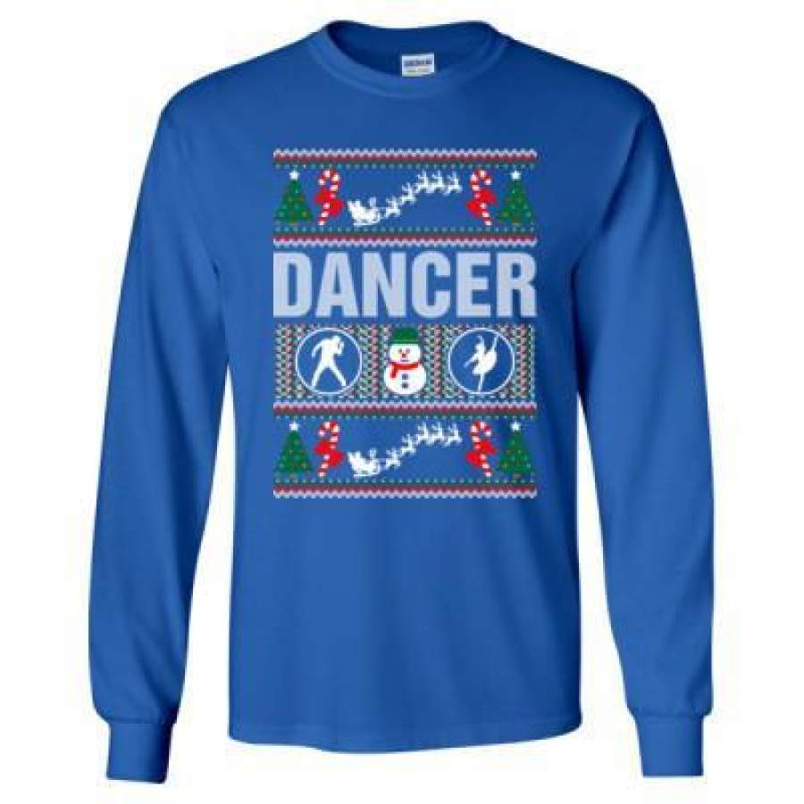 AGR Dancer Ugly Christmas Sweater – Long Sleeve T-Shirt