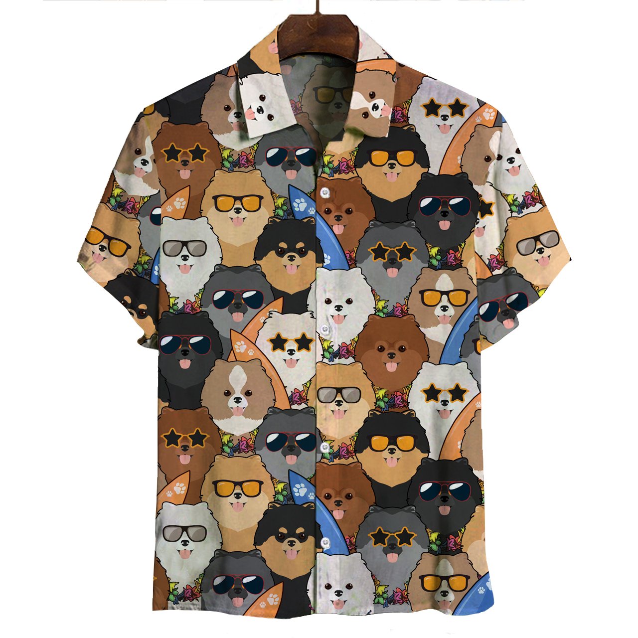 Aloha Hawaii Pomeranian Shirt Ha62523