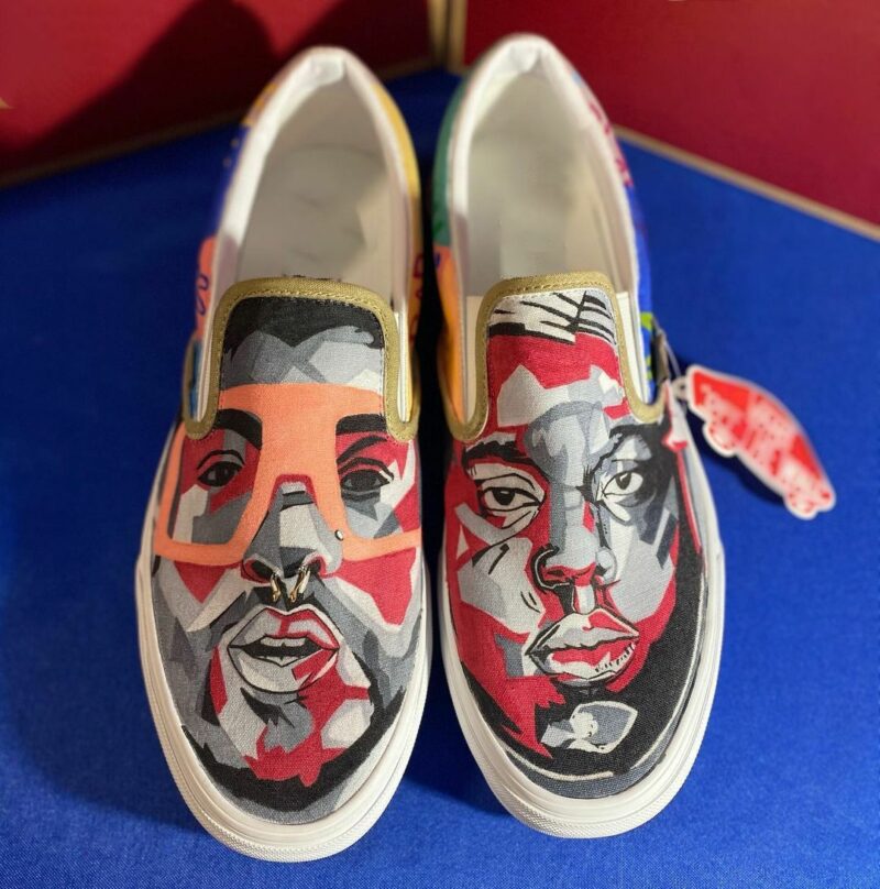 Bad Bunny Biggie And Gift For Men And Women Slip On Shoes