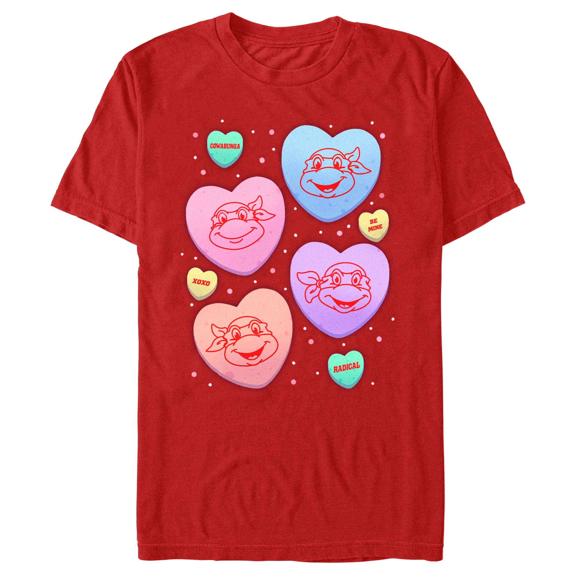 Boy’S Teenage Mutant Ninja Turtles Candy Hearts T-Shirt