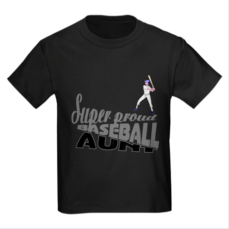 Baseball Aunt Dark shirt
