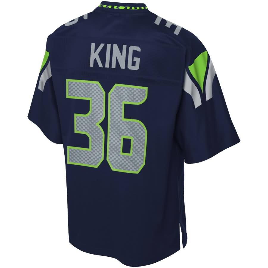 Akeem King Seattle Seahawks NFL Pro Line Team Color Player Jersey – College Navy