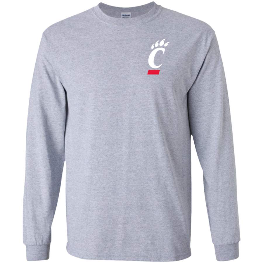 AGR Cincinnati Bearcats Logo Long Sleeve T-Shirt