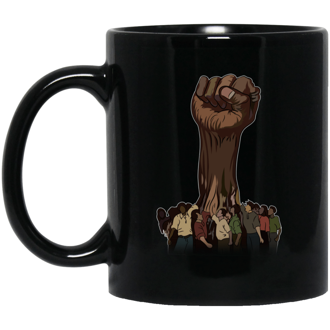 African American Black History Coffee Mug Melanin Men Women Afro Girl