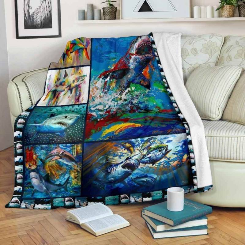 Shark Premium Fleece Blanket