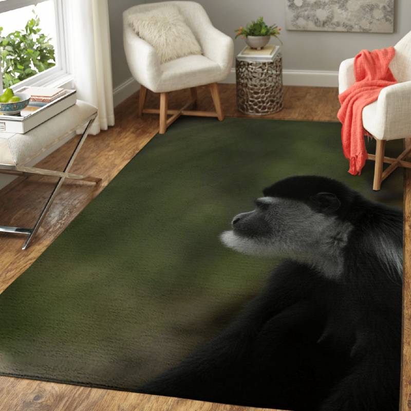 The thinker  – Animals Area Rug Carpet