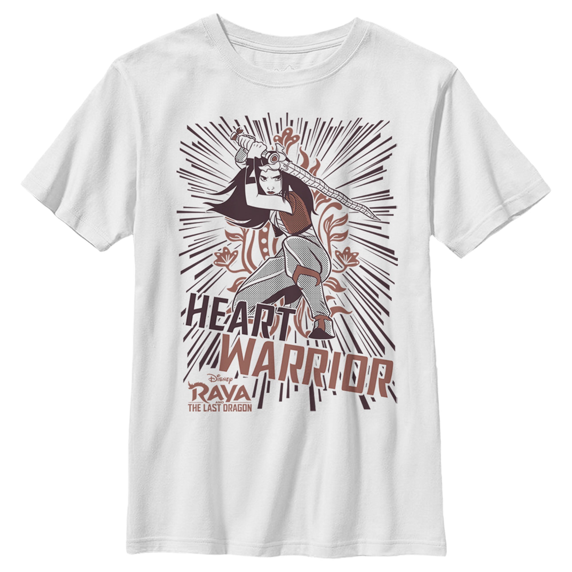 Raya And The Last Dragon Boy’S Heart Warrior  T-Shirt