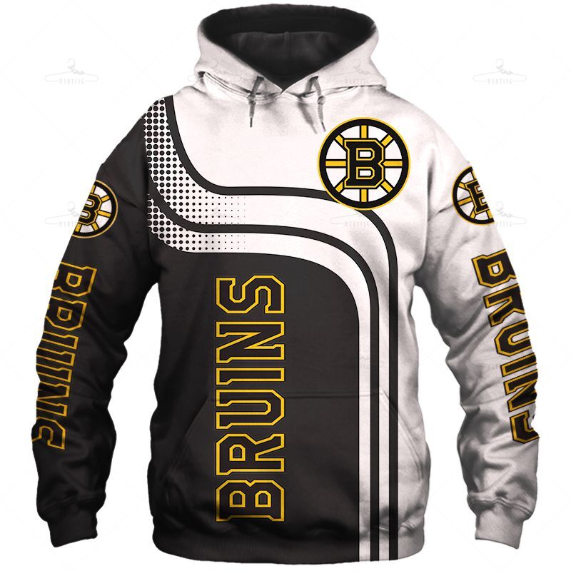 Boston Bruins Hoodie  Sweatshirt Pullover Gift S