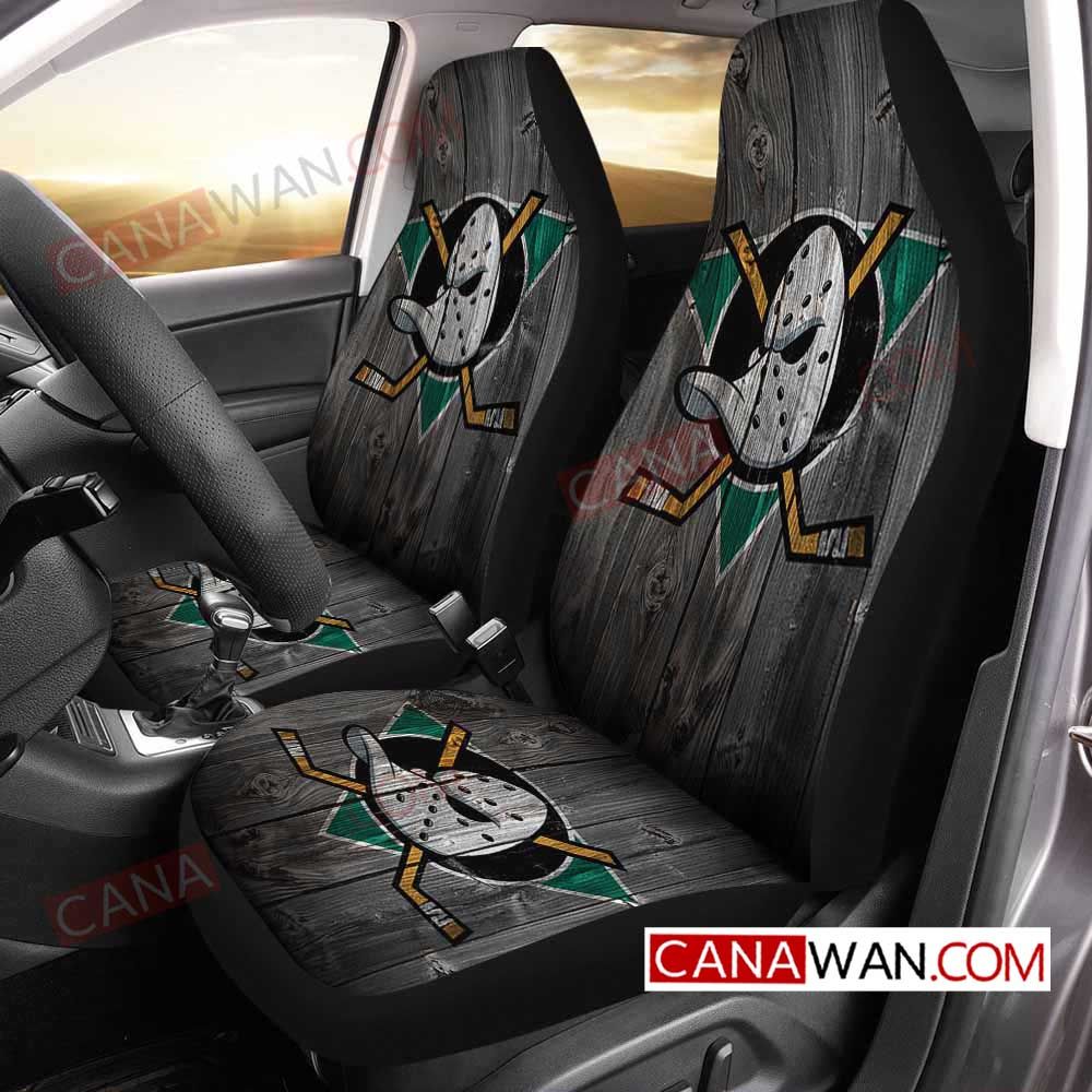 Anaheim Ducks Logo Art Style67 3D Customized Personalized Car Seat Cover