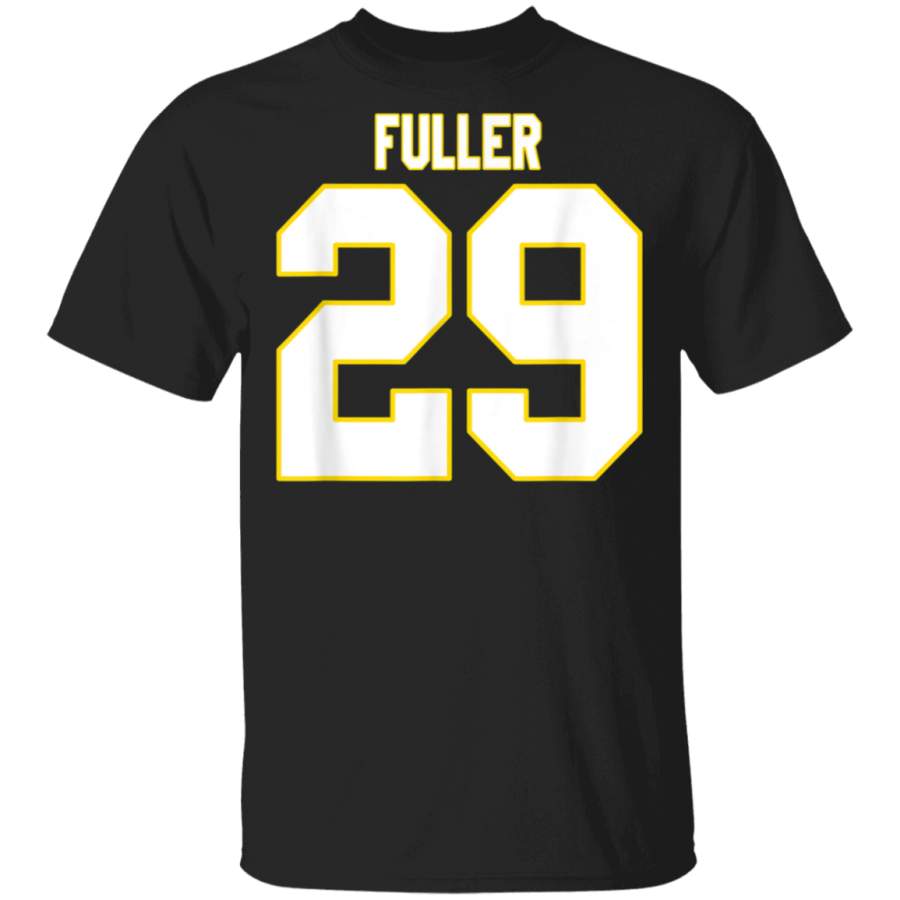 Fuller 29 Number Twenty Nine  Kansas City Football Red TShirt