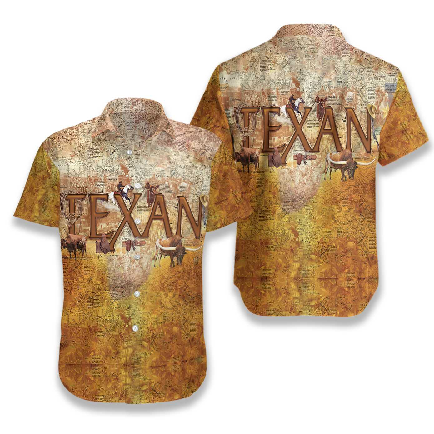 Texan Hawaii Shirt Unisex Adult Ha9953