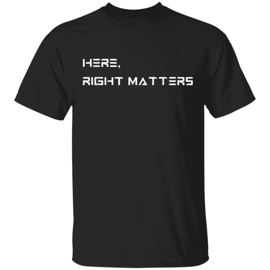 Here Right Impeachment hearing Matters TShirt