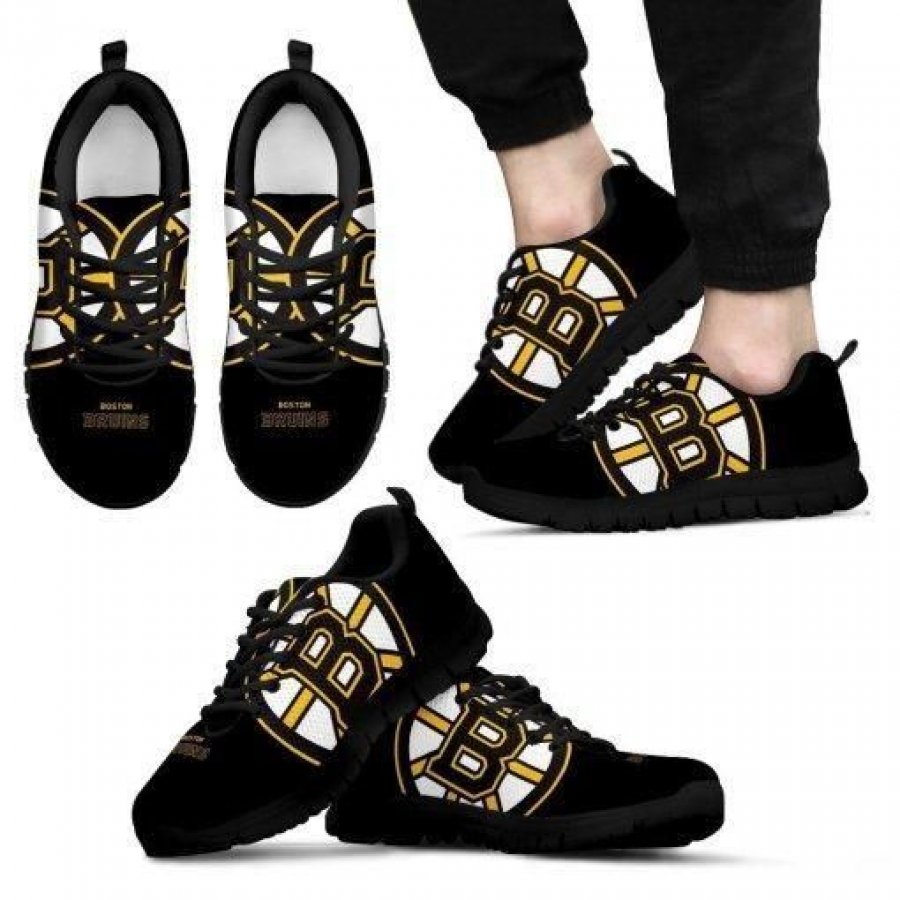 Boston Bruins Fan Custom Unofficial Running Shoes Sneakers Trainers