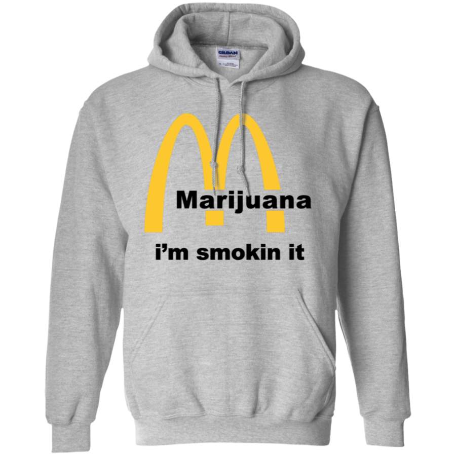 AGR Marijuana Joint Gildan Pullover Hoodie