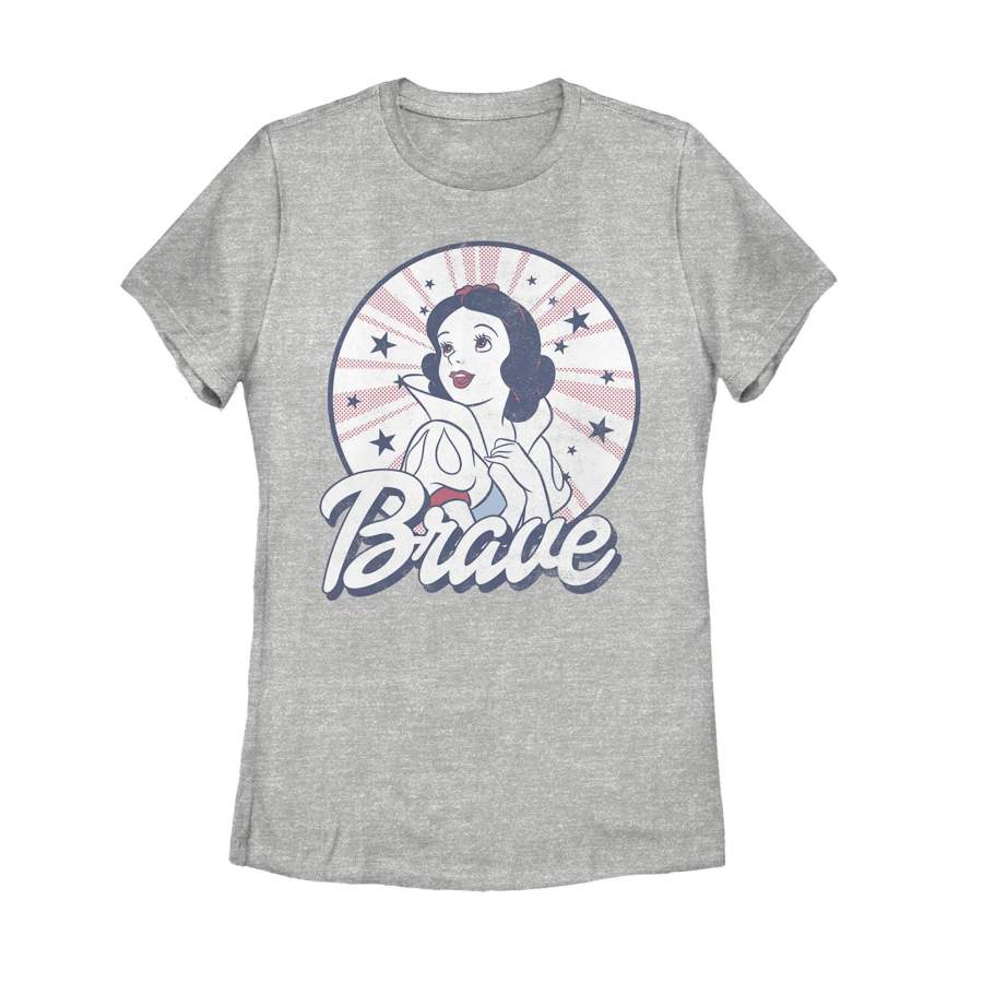 Snow White and the Seven Dwarves Women’s Fourth of July  Brave  T Shirt