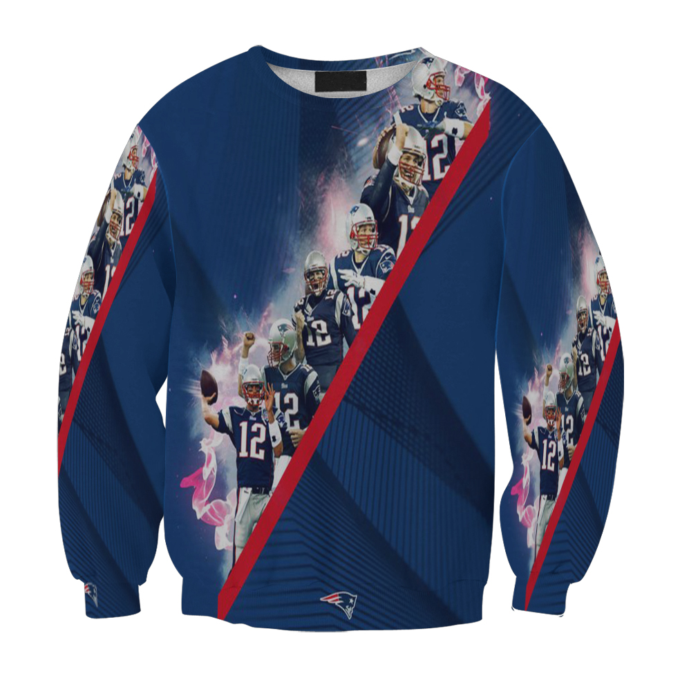 New England Patriots Tom Brady13 Gift For Fan 3D Full Printing Sweatshirt