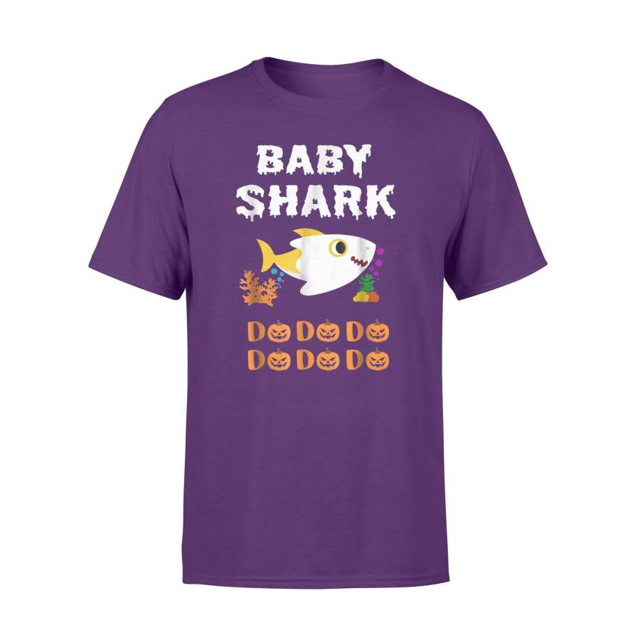 Baby Shark Do Do Do Funny Halloween Pumpkin T-Shirt