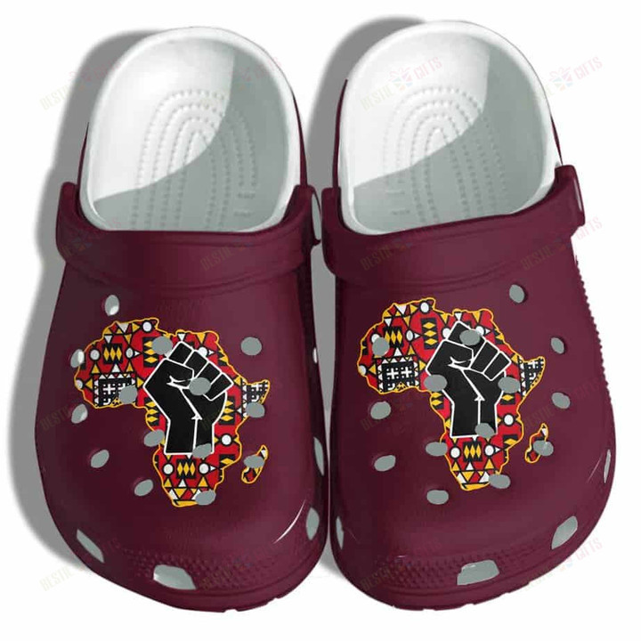 Black Power Africa Black King Queen clogs Classic Clogs Shoes