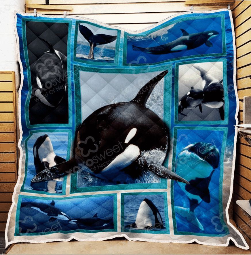 Killer Whale Quilt Cuqdd